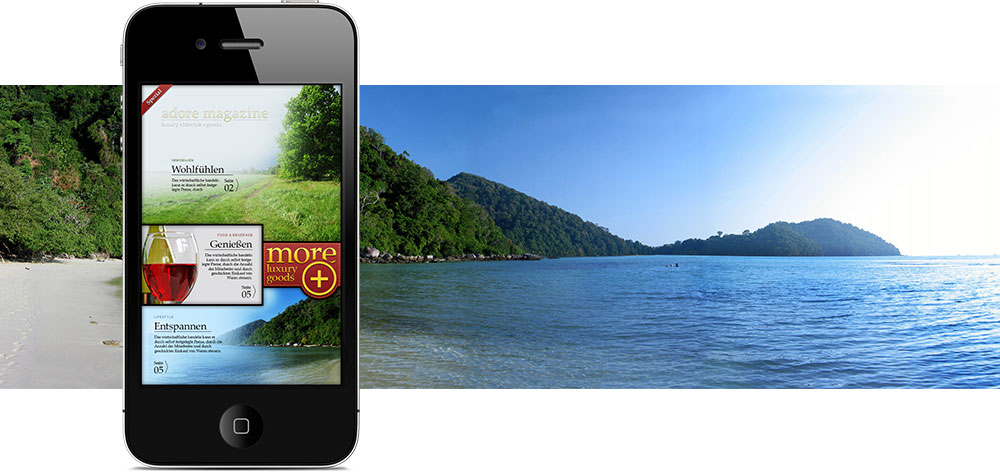 Adore Magazine Mobile App