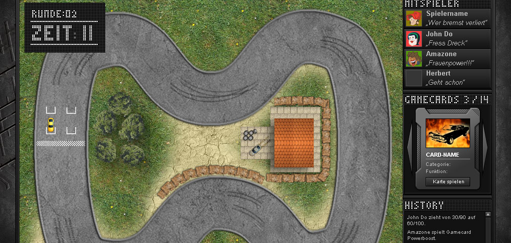 LineRacer Onlinegame